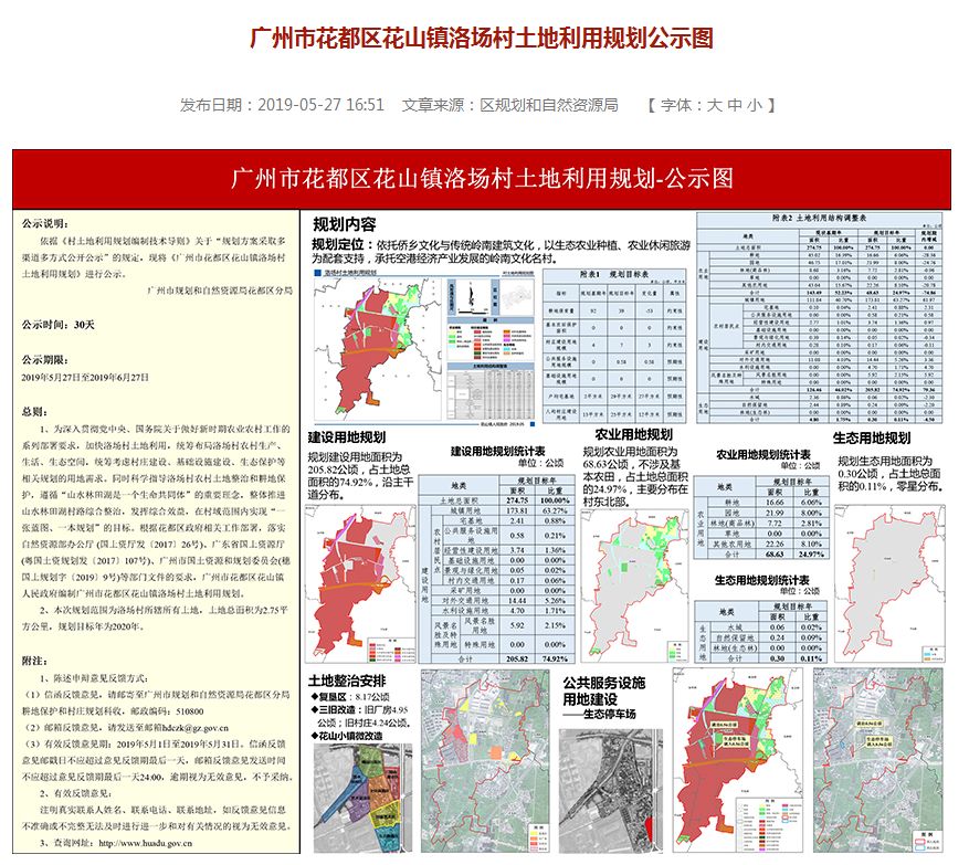 花都区自然资源和规划局最新发展规划揭秘